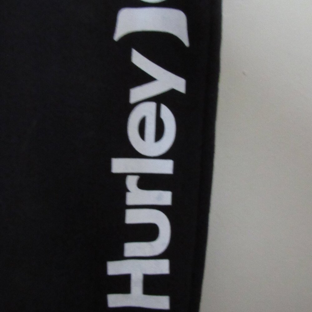 Hurley Fleece Sweatpants Size Large 16-18 Boys Black Jogger Warm - Picture 3 of 6